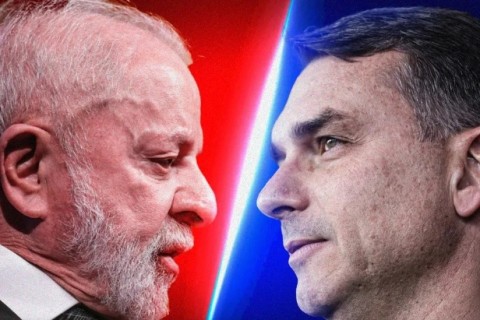 Atlas/Bloomberg: Lula e Flávio Bolsonaro empatam no 2º turno