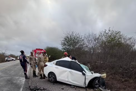 Criança e mais quatro pessoas morrem em acidente grave na BR-230 em Soledade